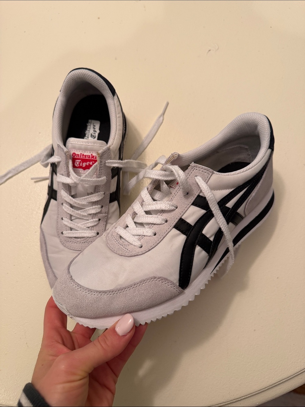 Onitsuka Tiger New York by Asics White & Black Low-Top Runner